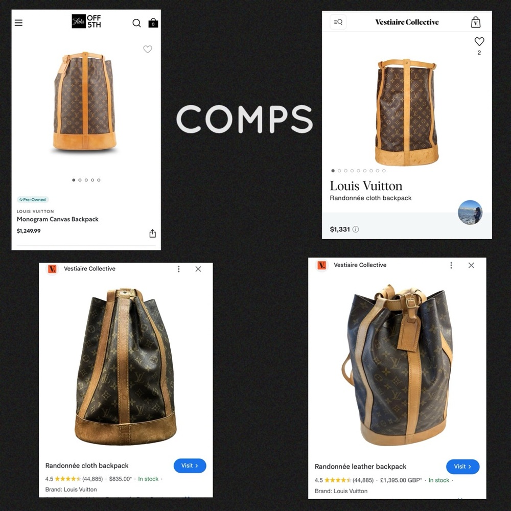 Louis Vuitton Randonnée Backpack - Picture 3 of 3